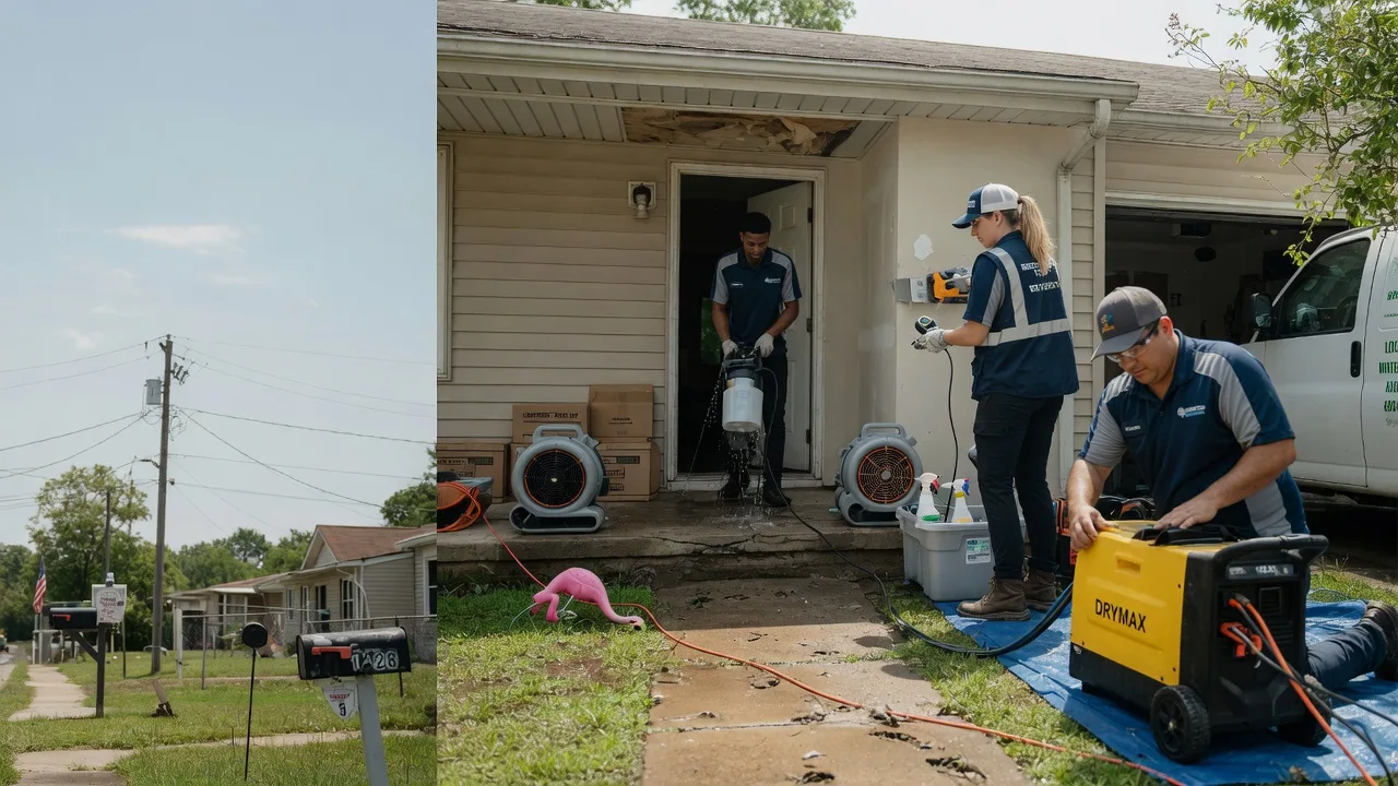 Storm Damage Water Removal in Society Hill, SC near me